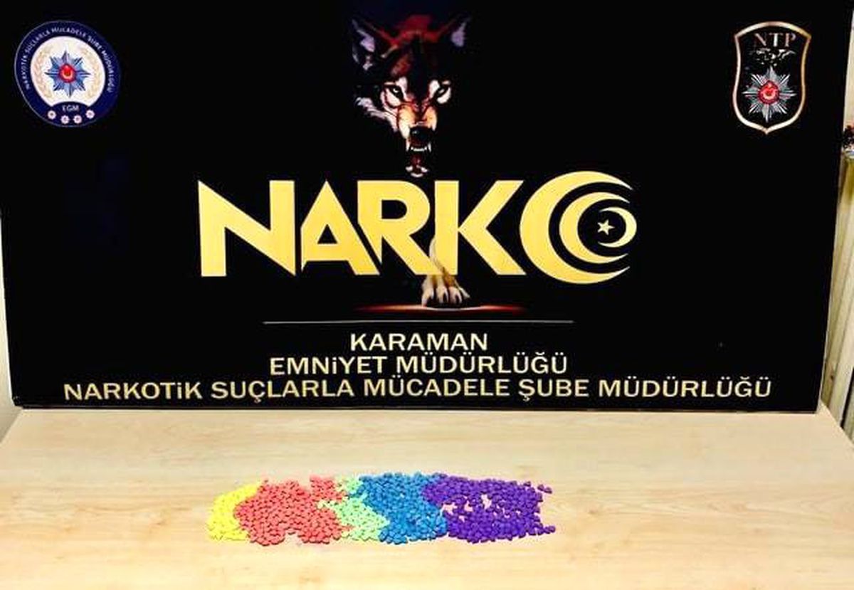 Karaman\'da Uyuşturucu Haptan 2 Şahsa Tutuklama