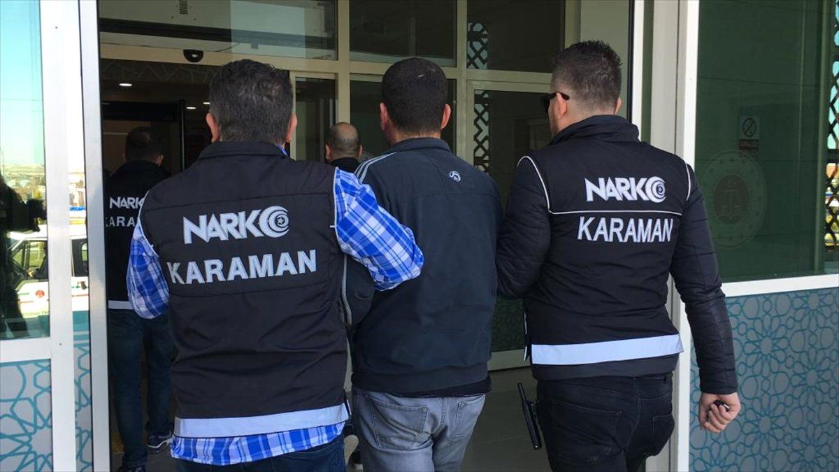 Karaman\'da Uyuşturucu Operasyonu