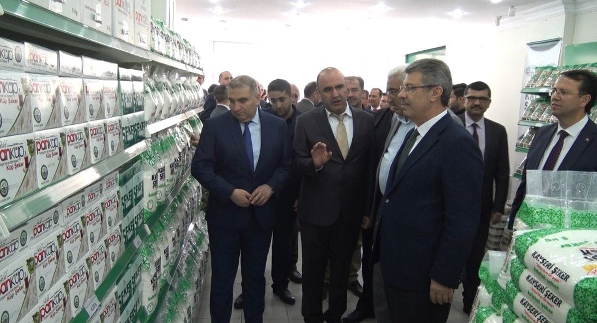 Kayseri Şeker-Panpa Tanzim Satış Mağazası Açıldı