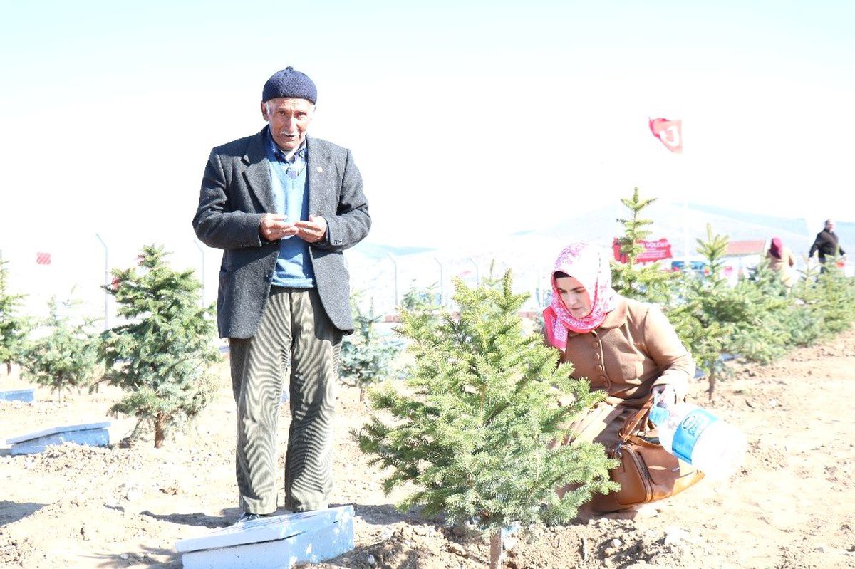 Kırşehir\'de Şehitler Hatıra Ormanı Açıldı