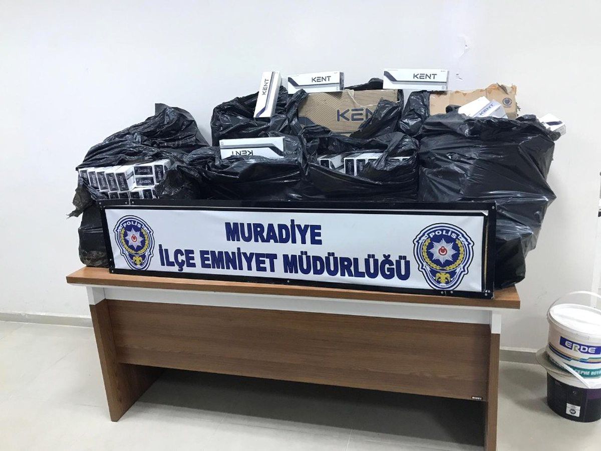Muradiye\'de Sigara Kaçakçılığı
