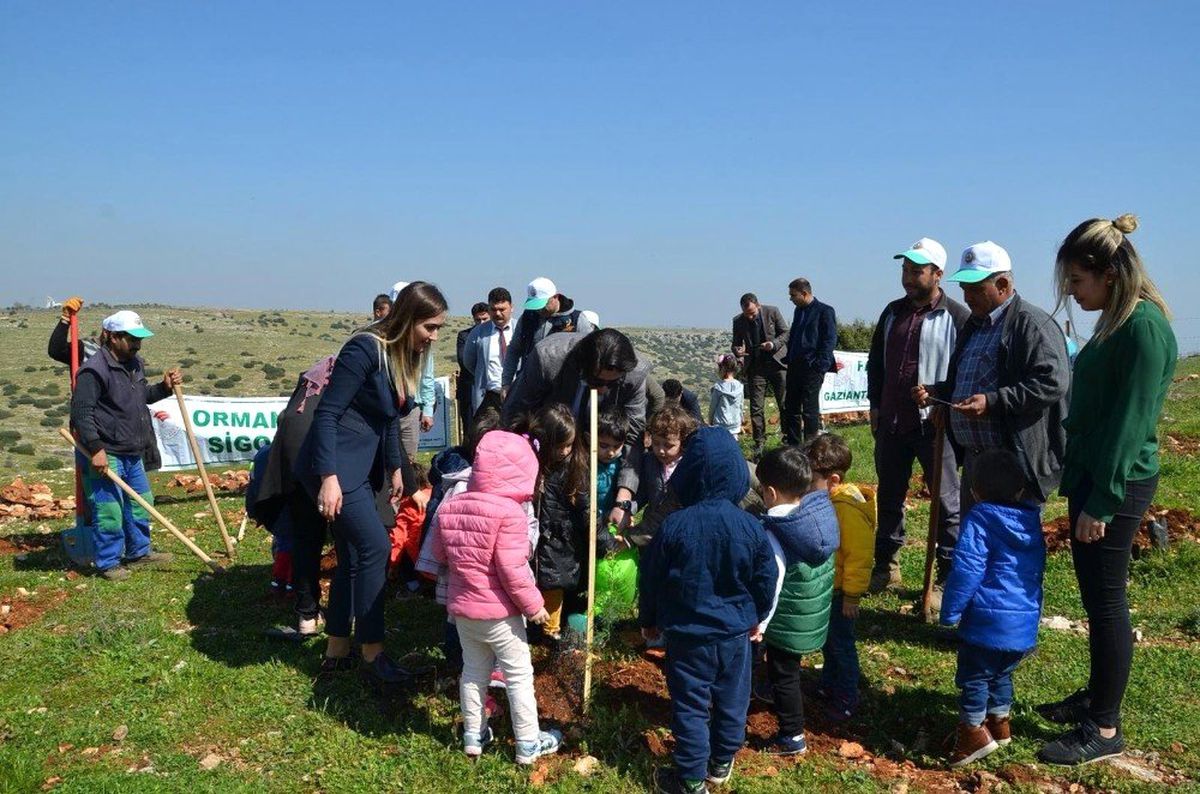 Nizip\'te Adalet Ormanı Oluşturuldu