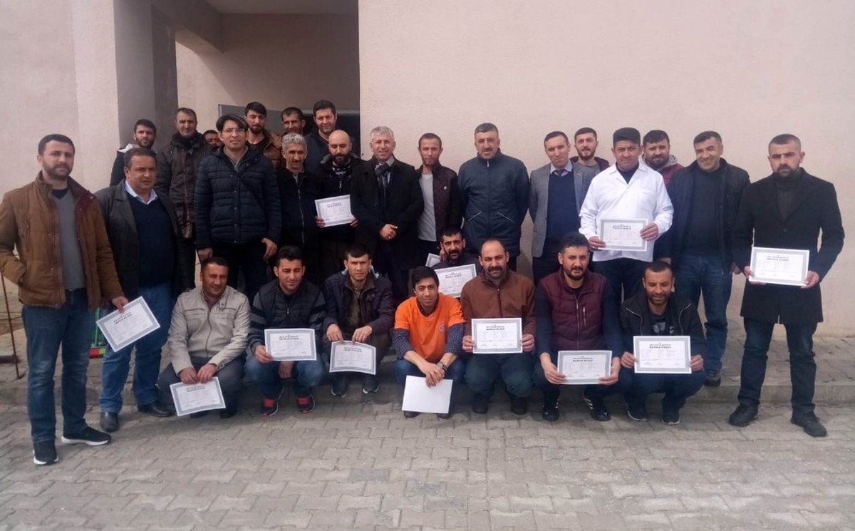 Tatvan\'daki 32 Hükümlü "Kalfalık" Belgesi Aldı