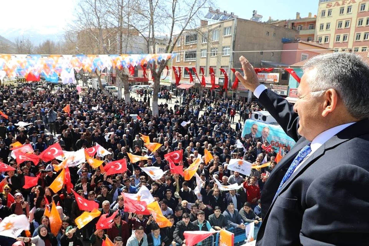 Yahyalı\'da Cumhur İttifakı Coşkusu