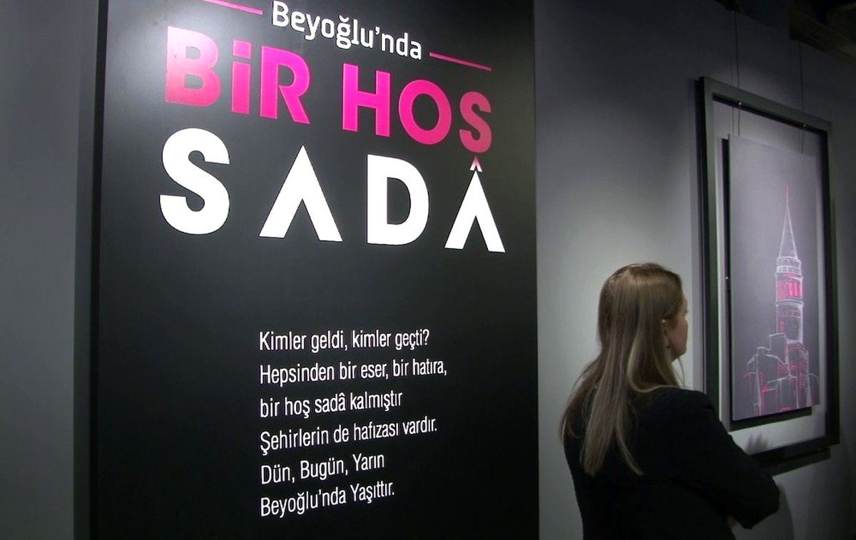 Beyoğlu\'nda "Bir Hoş Sedâ" Sergisi Açıldı