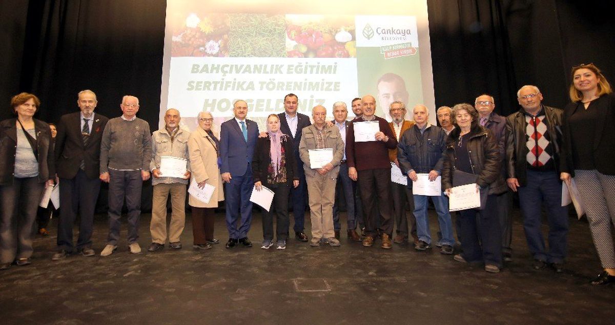 Çankaya\'ya 280 Yeni Bahçıvan