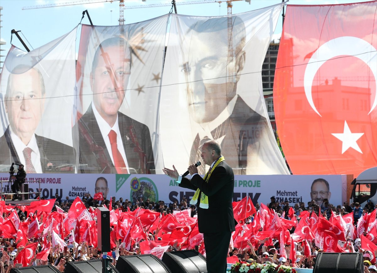 Cumhur İttifakı\'nın Büyük Ankara Mitingi