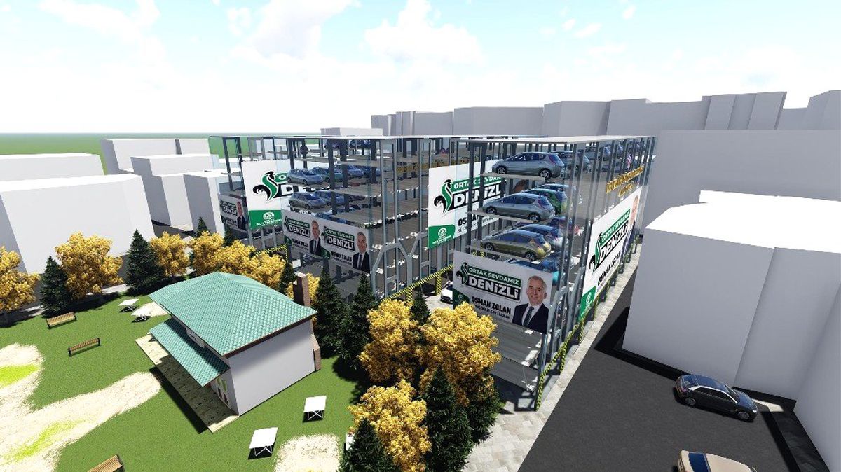 Denizli\'de Otoparklar Akıllı Hale Gelecek