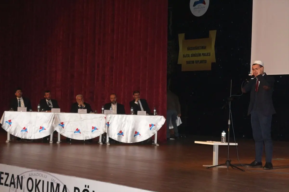 Genç Bilaller Ezan Okuma Yarışması" Bölge Finali