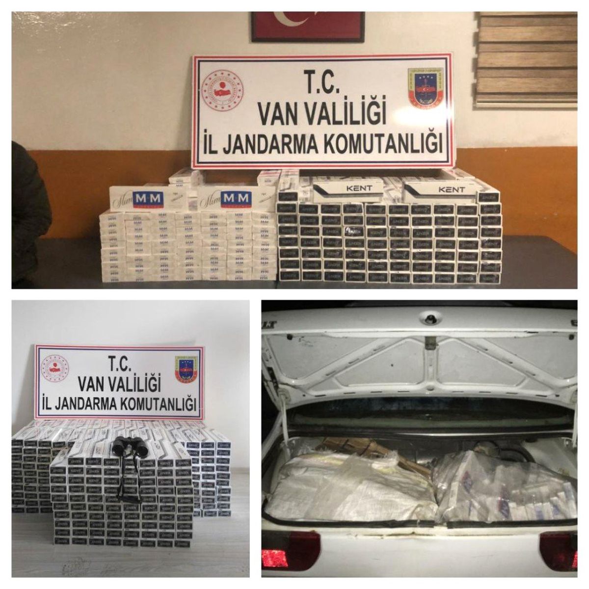 Jandarma Ekipleri 9 Bin 211 Paket Kaçak Sigara Ele Geçirdi