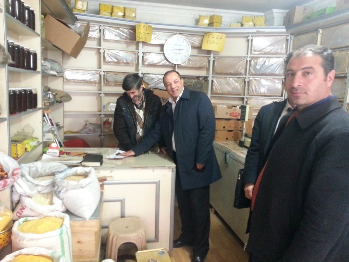 MHP İl Başkanı Karataş\'tan Esnaf Ziyaretleri