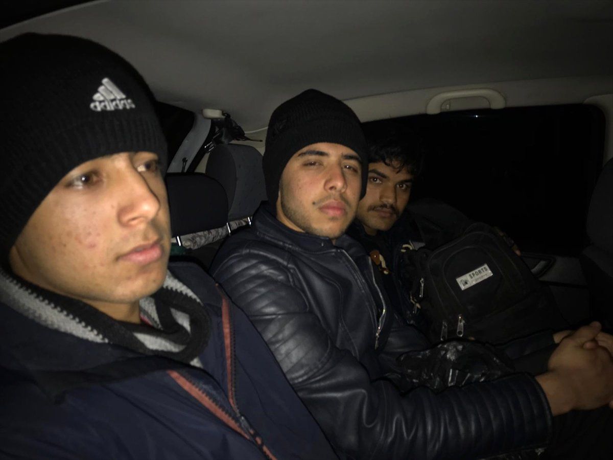 Tekirdağ\'da 8 Düzensiz Göçmen Yakalandı