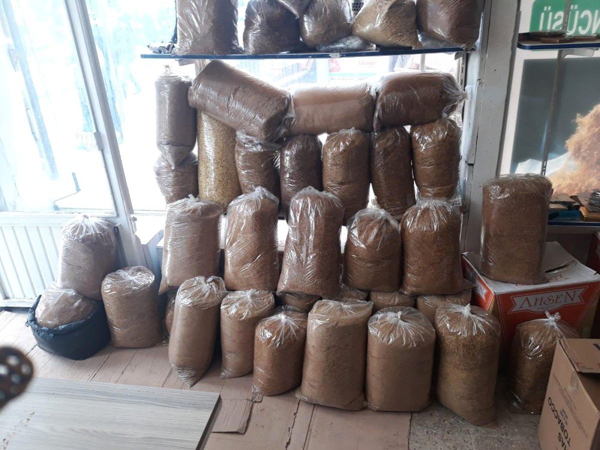 Van\'da 144 Kilo Kaçak Tütün Ele Geçirildi.