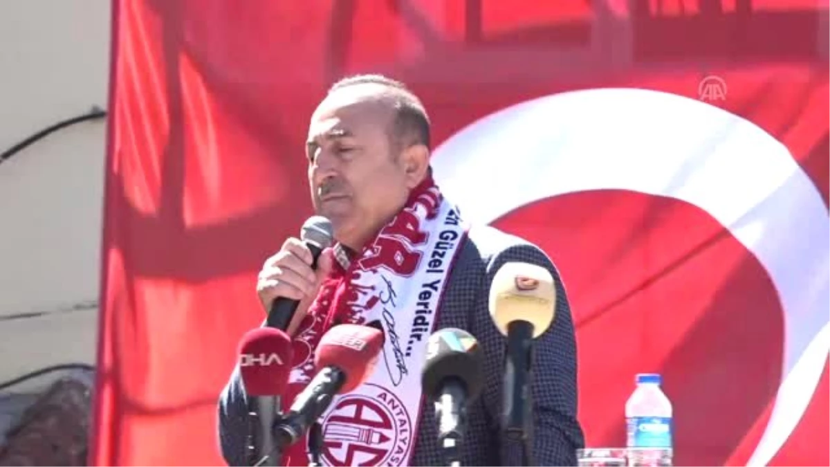 Bakan Çavuşoğlu: "Bu Seçimde de İnşallah Halkımız Bizi Daha da Güçlendirecek ve Daha Güçlü Bir...