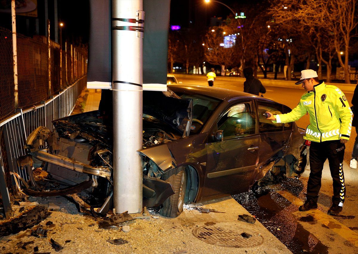 Başkentte Trafik Kazası: 4 Yaralı