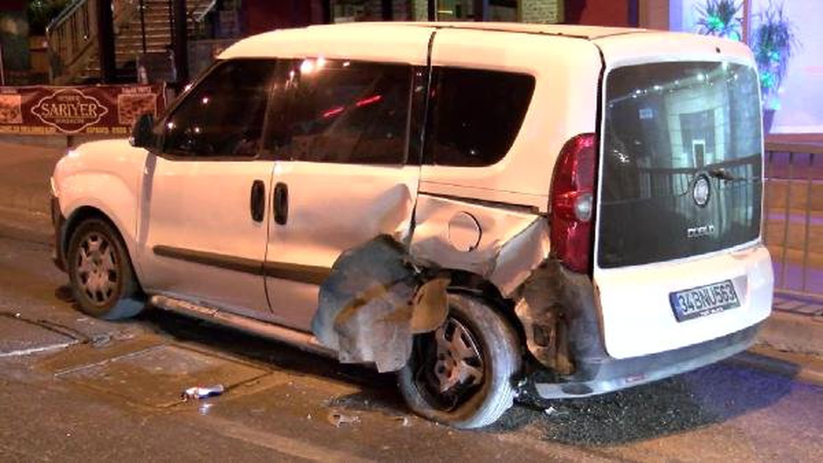 Beylikdüzü\'nde Otomobil Takla Attı: 1 Yaralı