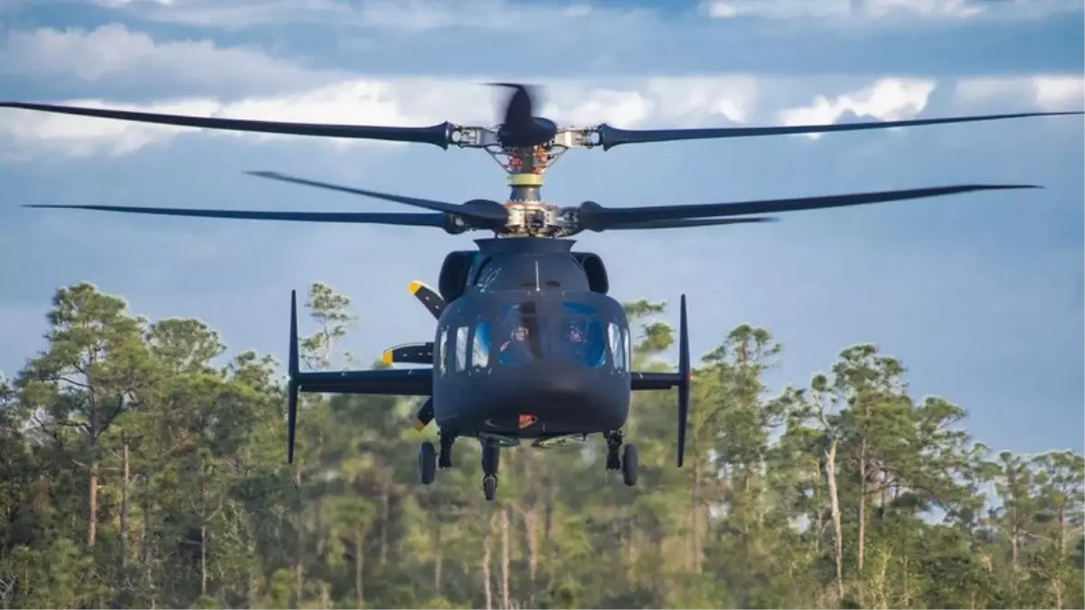 Boeing ve Sikorsky\'ın Ortaklığıyla Üretilen Dünyanın En Hızlı Savaş Helikopterinin İlk Kalkışı...