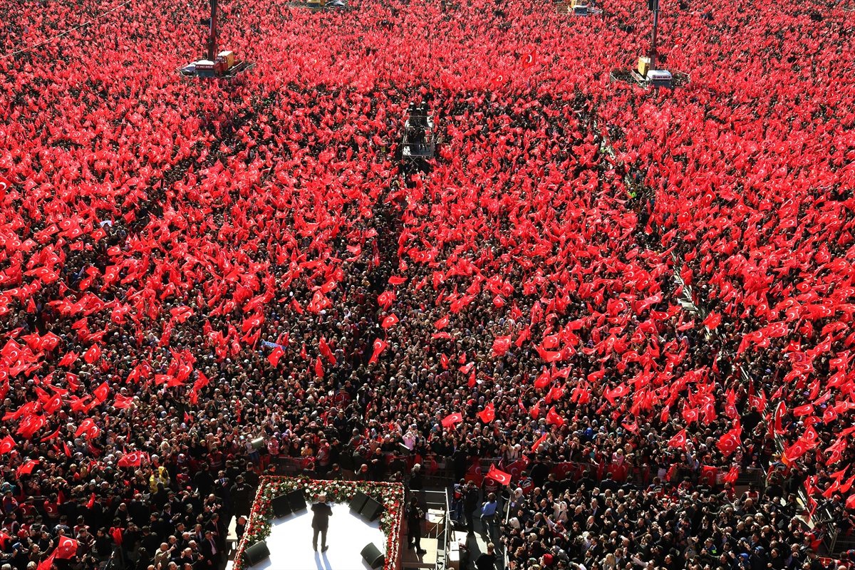 Cumhur İttifakı\'nın "Büyük İstanbul Mitingi"