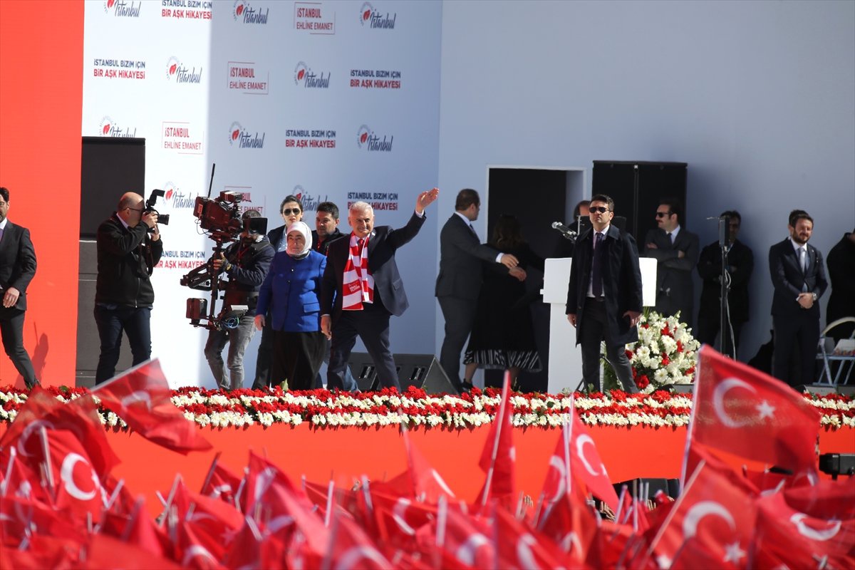 Cumhur İttifakı\'nın "Büyük İstanbul Mitingi"