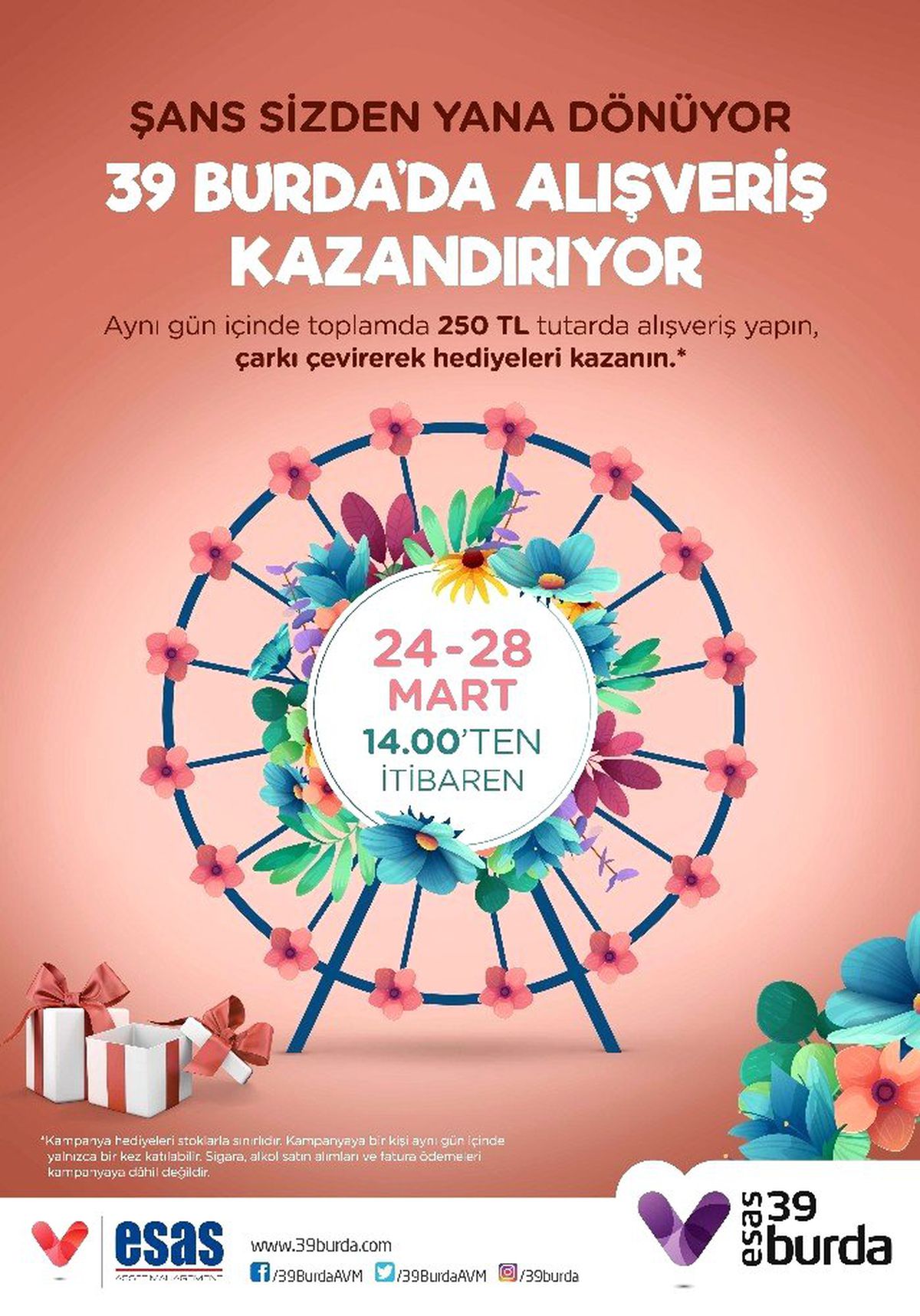 Dev Çark ile Hediye Yağmuru 24 Mart\'ta Başlıyor