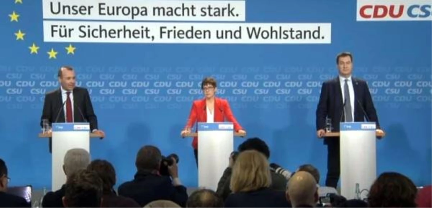 Almanya\'da Partiler, AP Seçim Manifestolarını Açıklamaya Başladı