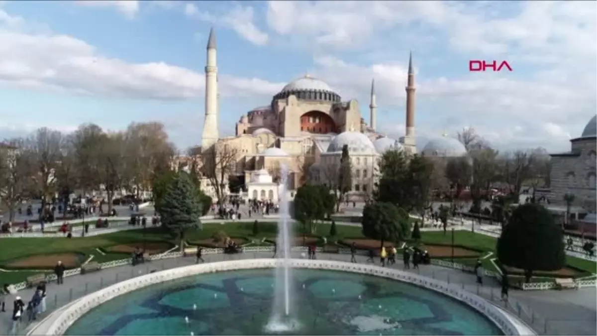 Ayasofya\'nın Havadan Görüntüleri