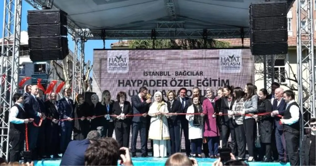 Bağcılar\'da Haypader Özel Eğitim Uygulama Okulu Törenle Açıldı