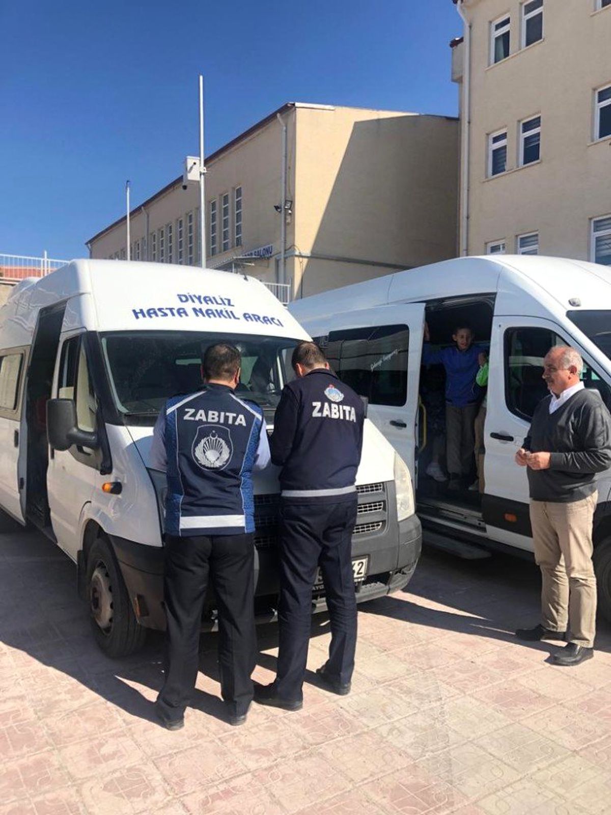 Çorum\'da Okul Servis Araçları Denetlendi