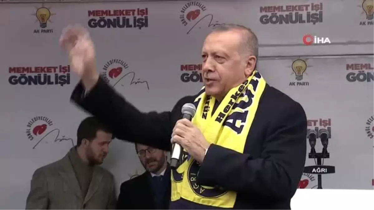 Cumhurbaşkanı Erdoğan: "Hdp, İstiklal Marşımızın, Bayrağımızın Düşmanıdır"