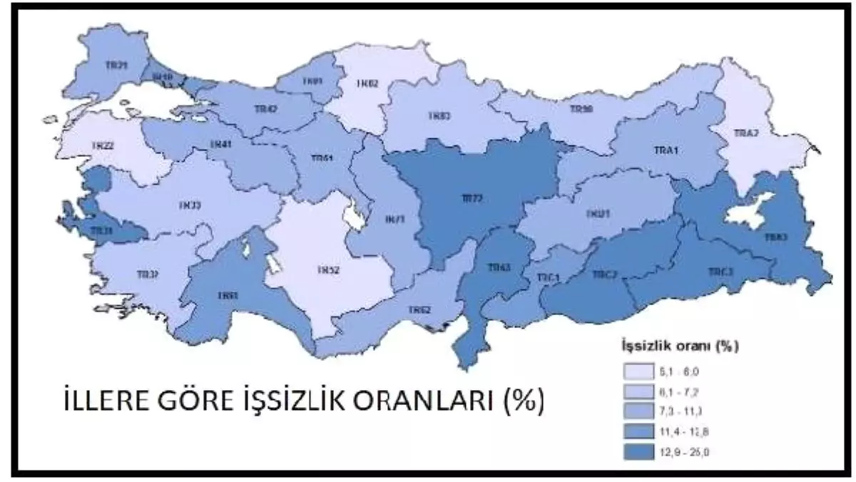 İşsizlik 2018 Yılında 0.1 Puan Artışla Yüzde 11\'e Çıktı