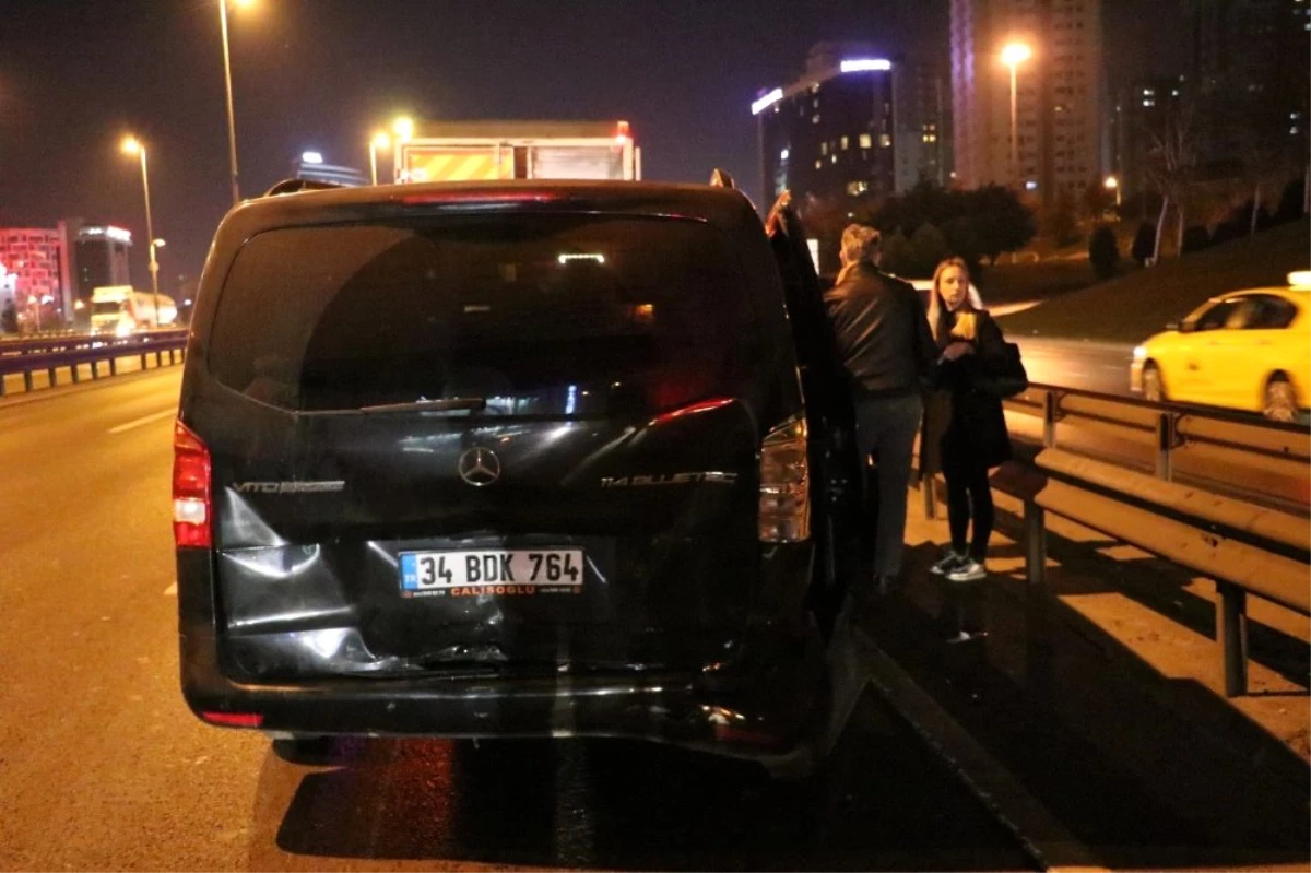 İstanbul\'da Kaza Üstüne Kaza: 5 Yaralı