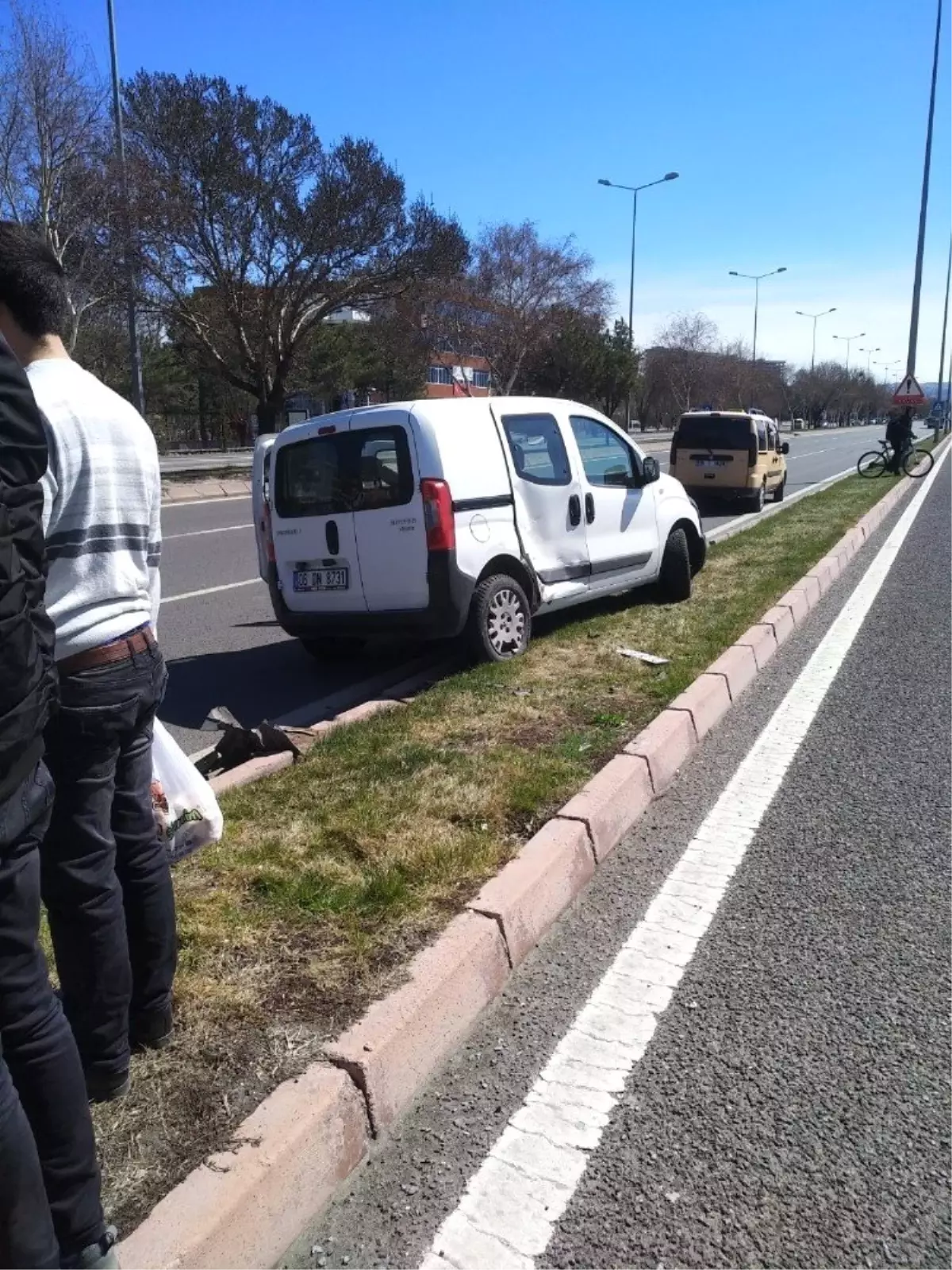 Kayseri\'de Trafik Kazası: 2 Yaralı