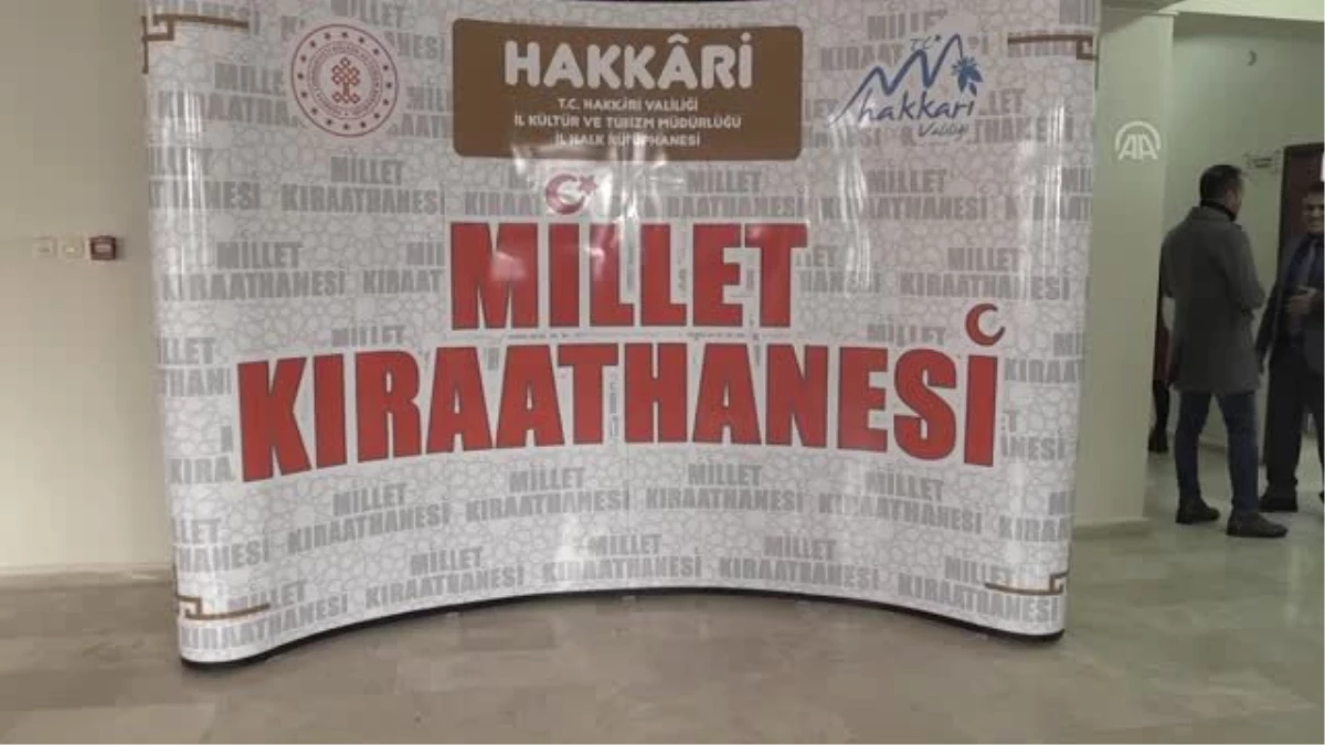 Millet Kıraathanesi Açıldı