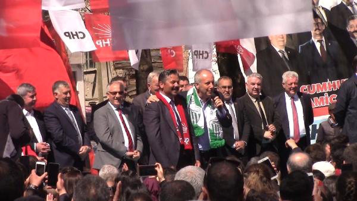 Muharrem İnce, CHP\'nin Bayramiç Adayına Destek İstedi