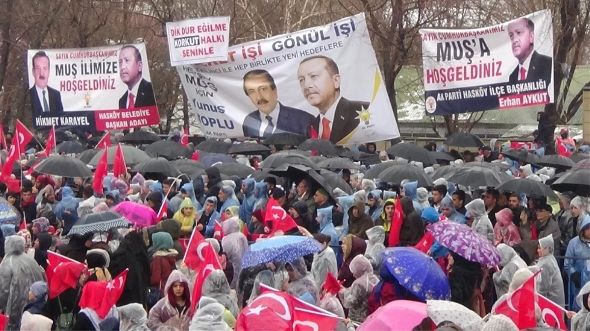 Muş, Cumhurbaşkanı Erdoğan\'ı Bekliyor