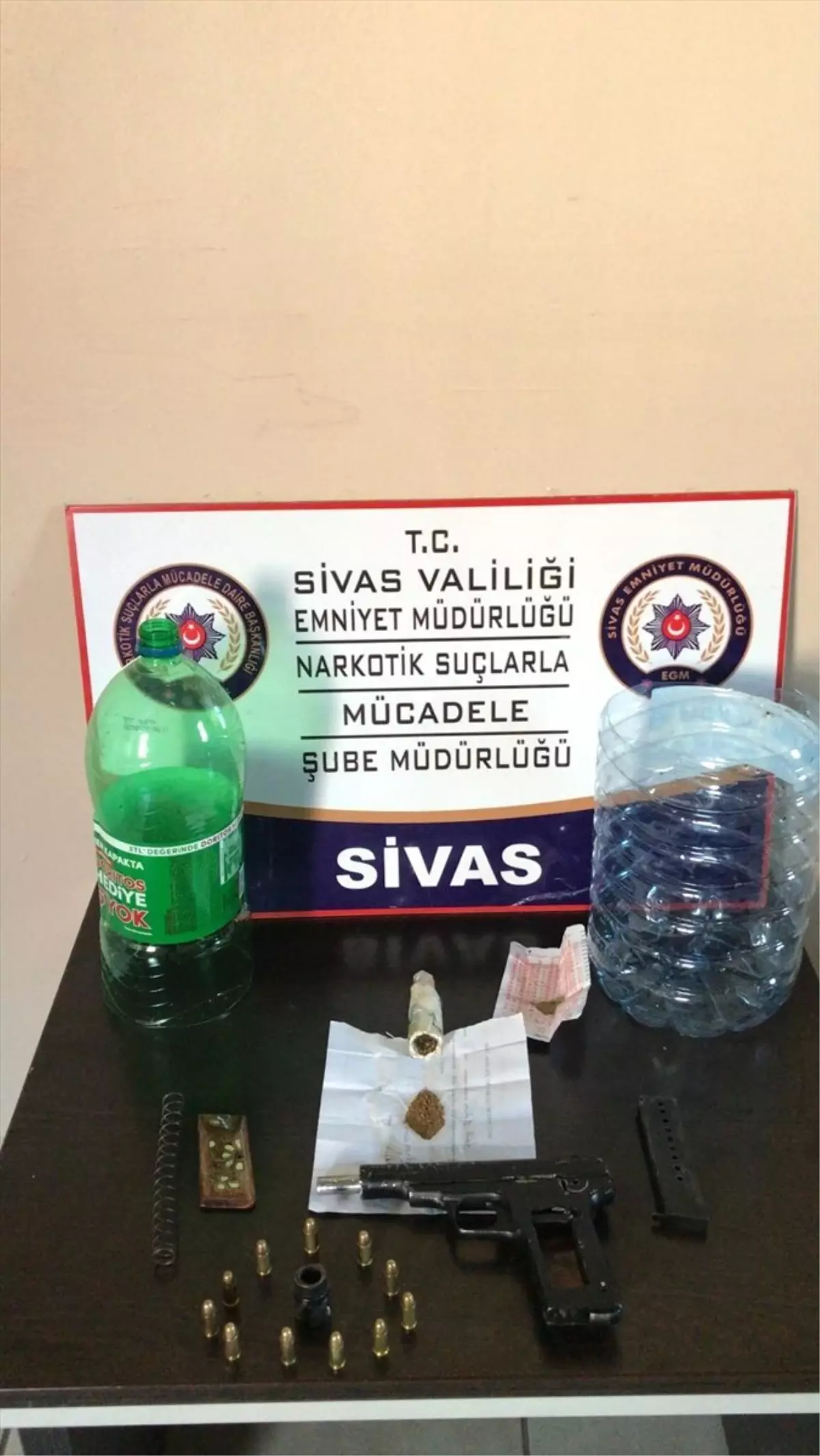 Sivas\'ta Uyuşturucu Operasyonları