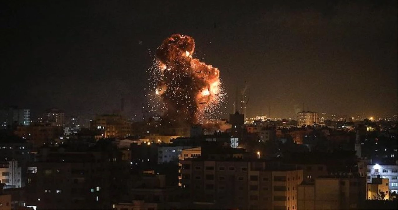 İsrail, Gazze\'deki Hamas Hedeflerini Vuruyor