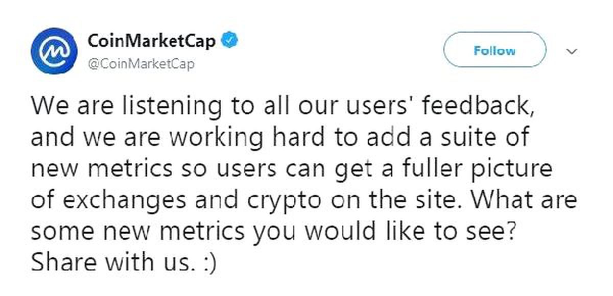 Cmc Kripto Para ve Borsaların Listelenme Ölçümünü Değiştirecek