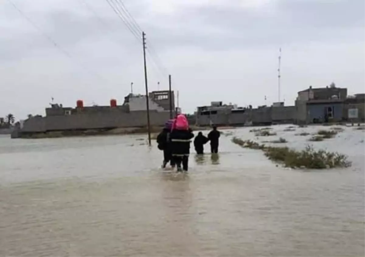 Irak\'ın Basra Kentinde Sel Felaketi: 1 Ölü