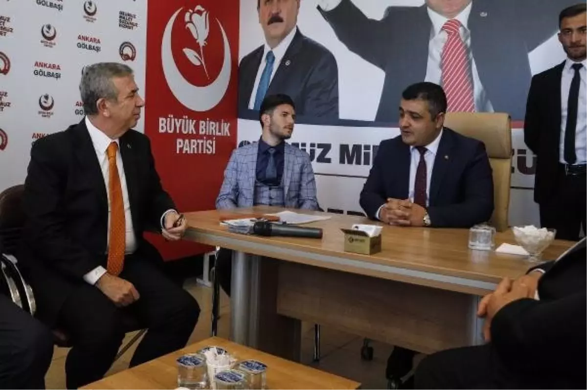 Mansur Yavaş, BBP\'li Adayı Ziyaret Etti