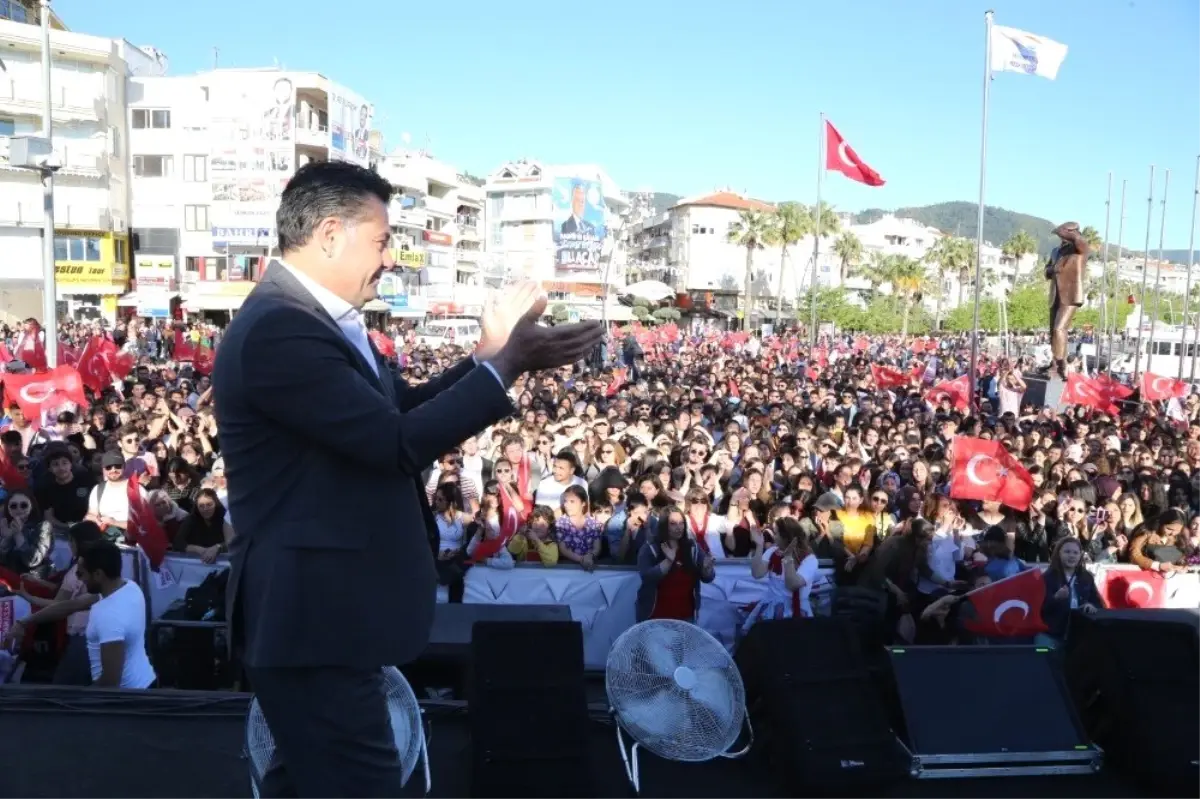 Mehmet Kocadon, Seçim Çalışmalarını Marmaris\'te Sürdürdü