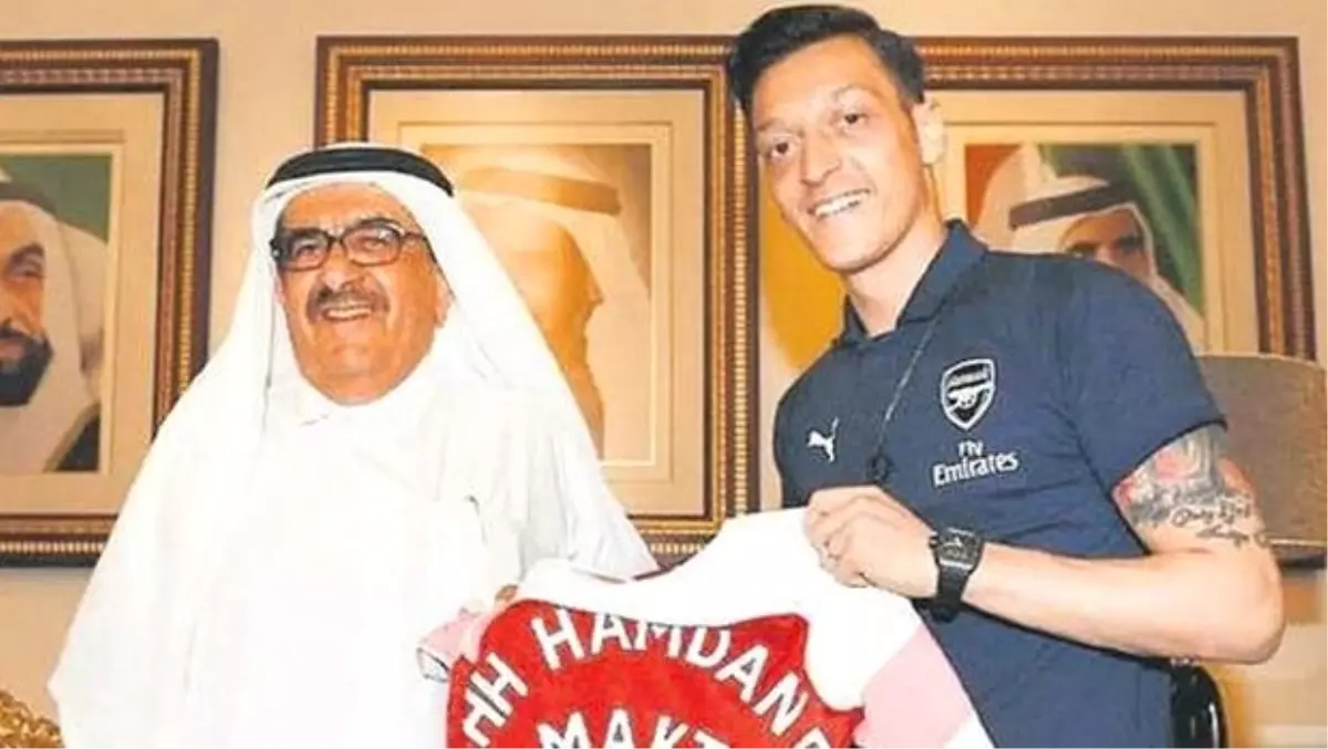 Mesut Özil\'in Dubai Ziyareti Kral Gibi Geçti!