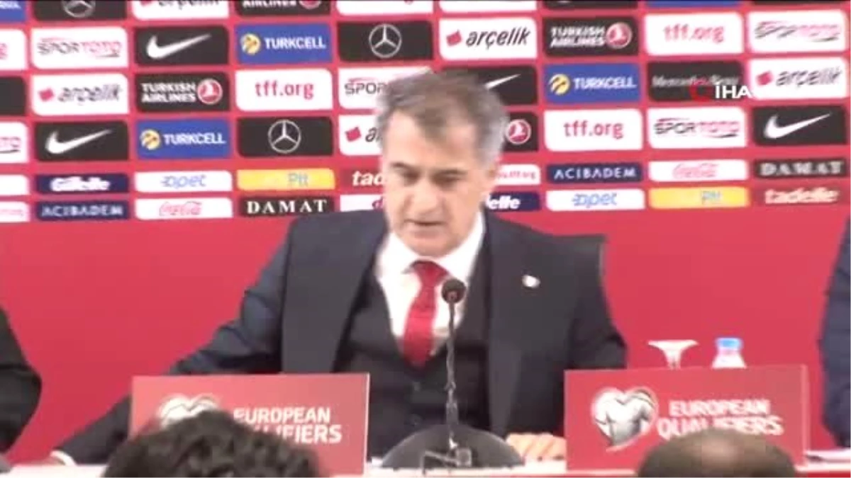 Şenol Güneş: "Yanlışlarımızı Görürsek Fransa Maçına Daha İyi Çıkarız" -1-