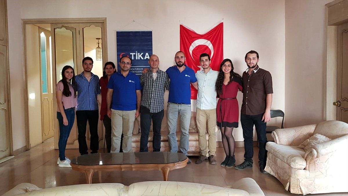 Tika\'dan Meksika\'da Suriyeli Öğrencilere Destek