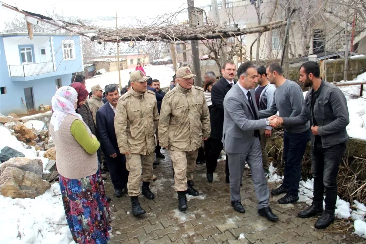 Vali Çağatay, Gazi Solmaz\'ı Ziyaret Etti