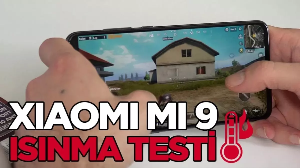 Xiaomi mi 9 Isınma Testi (Pubg Mobile ve 4k Video)