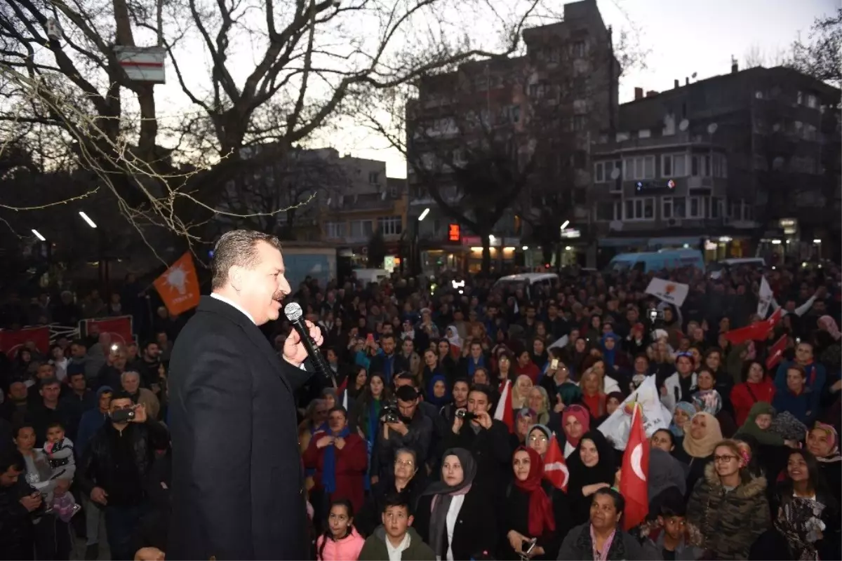 Yücel Yılmaz, "Erdek Hizmet Belediyeciliğine Oy Verecek"