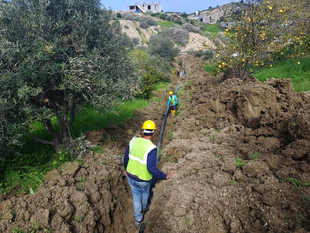 Arsuz\'da Sürekli Arıza Veren İçme Suyu Hattı Yenilendi