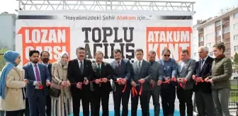 Atakum'da Çarşı Cadde ve Meydan Açılışı