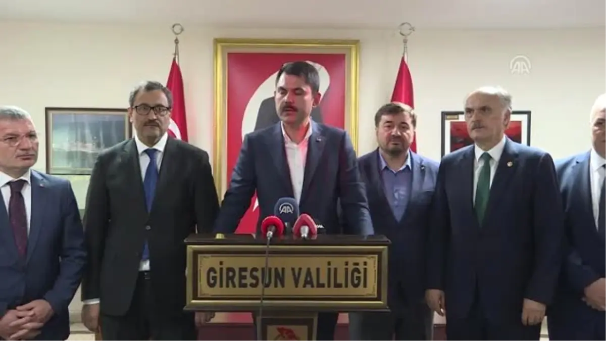 Bakan Kurum: "Giresun Kalemizin Çevresinde Yaklaşık 36 Bin Metrekarelik Alanda Kentsel Dönüşüm...
